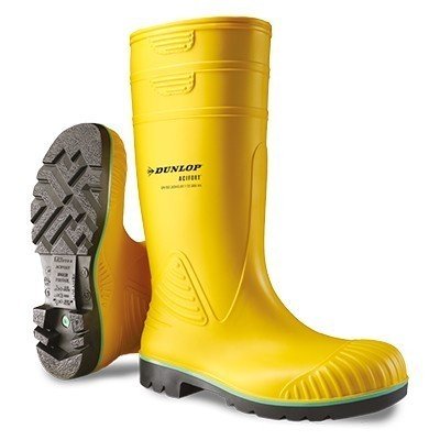 Dunlop Acifort Heavy Duty zaštitne čizme S5 SRA, žute boje