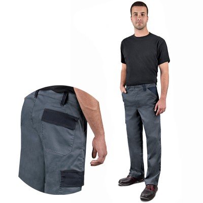 Stenberg Lake radne pantalone sivo-teget