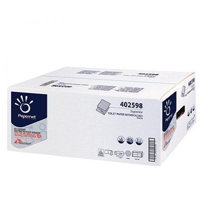 Papernet dvoslojni složivi toalet papir 402598