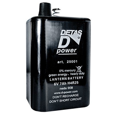 Baterija za putarsku lampu 6V