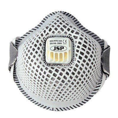 Jednokratna maska sa mrežicom, aktivnim ugljenom i ventilom FFP2 JSP 823