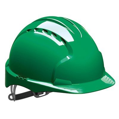 JSP EVO 3 šljem sa ventilacijom sa trakom, zeleni