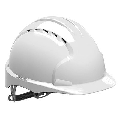 JSP EVO 3 šljem sa ventilacijom sa trakom, bijeli