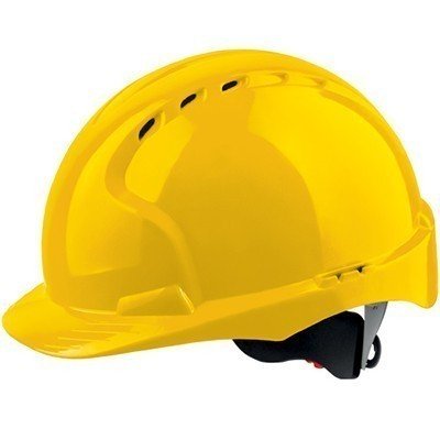 JSP EVO 3 šljem sa ventilacijom sa točkićem, žuti
