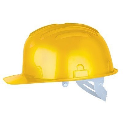 GP šljem bez ventilacije sa trakom, žuti